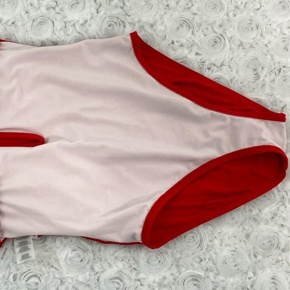 Bleu Rod Beattie | Ruched Red One Piece Swimsuit - Picture 7 of 12